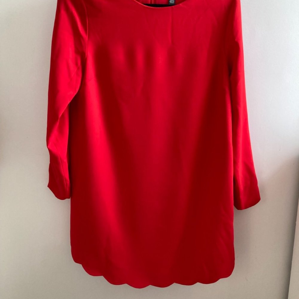 Aqua Red Dress Size M